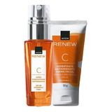 Combo Renew Avon Vitamina C Sérum Hidratante Facial
