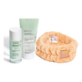 Combo Skin q Gel De Limpeza 150ml Solução Renovadora 110 Ml