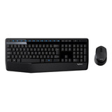 Combo Teclado E Mouse Sem Fio Logitech Mk345 Layout Abnt2