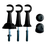 Combo Varão Simples 19mm 1 5 Metros Para Cortina Da Sua Casa
