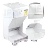 Comedor Cães Gatos Automático Comedouro Alimentador Cor Cinza Claro 5kg