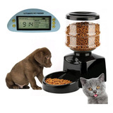 Comedouro Automático 5l Programável Para Cães E Gatos Alimentador Digital Com Gravador De Voz Marca Lorben