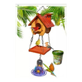 Comedouro Bebedouro Beija Flor Casinha D Passarinho Nectar