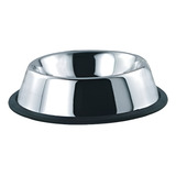 Comedouro Cães Aço Inox N 2 480 Ml Prático Higiênico