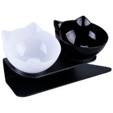 Comedouro E Bebedouro Gato Duplo Elevado Ergonômico Design