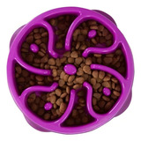 Comedouro Lento Fun Feeder Outward Hound Roxo Purple P
