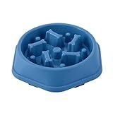 Comedouro Lento Labirinto PETYC Produto Petshop Enriquecimento Ambiental Azul