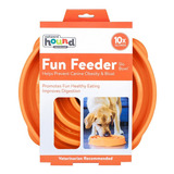 Comedouro Lento Outward Hound Fun Feeder Laranja G