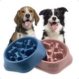 Comedouro Lento Pet P Cães E Gatos De Labirinto Pote Ração