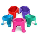 Comedouro Para Cachorros Elevado 300 Ml São Benedito Cor Azul