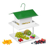 Comedouro Para Pássaro C Fruteira Fercar Telhado Promoção