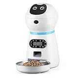 Comedouro Pet Automatico 3 5l Usb Com Temporizador E Gravador Comedouro Automático Para Cães E Gatos Comedouro Para Animais De Estimação De Pequeno Médio Porte