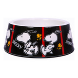 Comedouro Snoopy Para Cachorro E Gato Filmblack Zooz Pets Gg