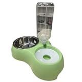 Comedouro Tigela Inox Duplo Para Pet Cachorro Bebedouro Automático Para Cães E Gatos