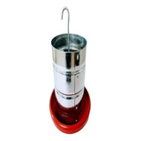 Comedouro Tubular 10kg Kit C 5 Und Frango Aves Galinhas