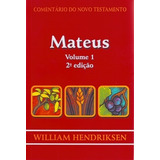 Comentário Do Novo Testamento Mateus Volume