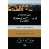 Comentário Histórico Cultural Da Bíblia Antigo Testamento