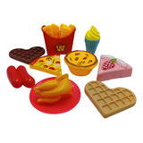 Comidinha De Brinquedo Fast Food Infantil Lanche Educativo