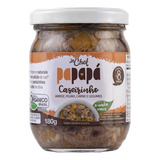 Comidinha Orgânica Arroz Feijão Carne Legumes 180g Papapá