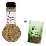 Cominho Em Grão Premium Kit Pote Com Dosador Refil 70g