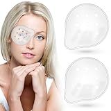 COMNICO Protetor Ocular 2 Adesivos De Plástico Para Os Olhos Almofada De 9 Furos Cobertura Para Cirurgia Ocular Respirável Tapa Olhos Confortáveis Para Crianças E Adultos Proteção Ocular