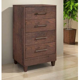 Comoda 4 Gavetas Quarto Varias Cores Formi Moveis Slim