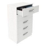 Cômoda 5 Gavetas Taís Branco Fellicci