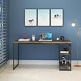 Compace Desing- Escrivaninha Com Estante Baixa 2 Prateleiras 1-50m Dynamica