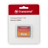 Compact Flash Cf 8gb Transcend 133x