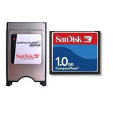 Compact Flash Cf Sandisk 1gb Cartão