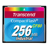 Compact Flash Cf Transcend Industrial 256mb 80x Ts256mcf80