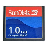 Compact Flash Sandisk 1gb Cf Cartão