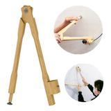 Compasso De Madeira 40cm P Quadro Branco Escolar Professor