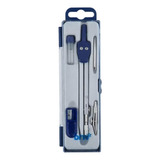 Compasso Técnico Metálico C 5 Itens Cp1005 Brw