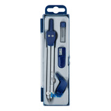 Compasso Técnico Metálico Com 4 Itens Cp1004 Brw