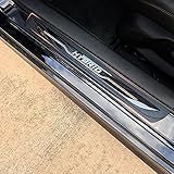 Compatível Com Acessórios Kia Sportage Protetor De Soleira De Porta Guarnição De Proteção De Placa De Entrada De Porta De Carro De Aço 2017 2023 Com Logotipo Híbrido 
