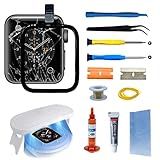Compatível Com Apple Watch Series 5 SE Screen Substituição 40 Mm Vidro Frontal Lente LED Touch Digitalizador Kit De Reparo Com Ferramentas E Instruções Sem Tela LCD 