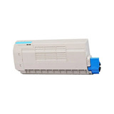 Compativel P Okidata Oki C710 C711 Cyan Novo
