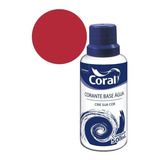 Complemento Parede Corante Vermelho 50ml Coral