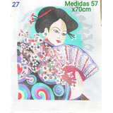 Completo 2 Kits Bordar Talagarça Pintada Lã Frete Grát