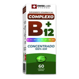 Complexo B12 Concentrado 100 Idr C 60 Cápsulas Swiss Labs