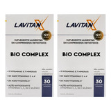 complexo radical -complexo radical Kit Bio Complex Lavitan Com 2 Unidades De 30 Comprimidos Cd