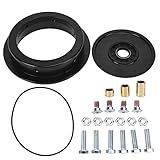 Componente De Freio Flange De Freio De Tambor Traseiro Em Liga De Alumínio De 13 Cm Compatível Com Motor YBR CG GN GS GY6 125 150 CC Flange De Disco De Freio De Motocicleta