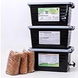 Composteira Doméstica 90L Kit Econômico Reduza Seu Lixo Orgânico E Produza Adubo Orgânico