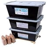 Composteira Doméstica Minhocário 150l Produza Seu Próprio Adubo Orgânico