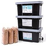 Composteira Doméstica Minhocário 45L Jardim Ar Livre