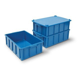Composteira Plastica 39 Litros C Tampa Empilhavel Caixa