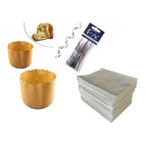 Compre Junto Forma P Panetone 500g Embalagem Amarrilho