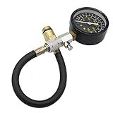 Compressão Cilindros Manômetro Cilindro Preciso 0 300PSI Motor Cilindro Do Motor Ferramenta Teste Medidor Pressão Do Motor Para Moto Cortadores Grama Fovolat