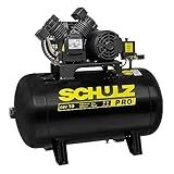 Compressor 10 Pés 100 Litros 140 Libras 2 HP CSV 10 100 PRO SCHULZ